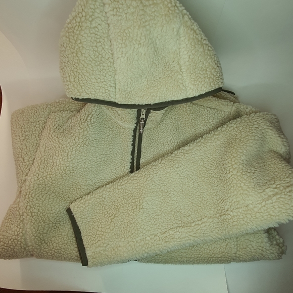 Lands' End Boys XL Fleece Hoodie Jacket - NEW - Picture 1 of 10